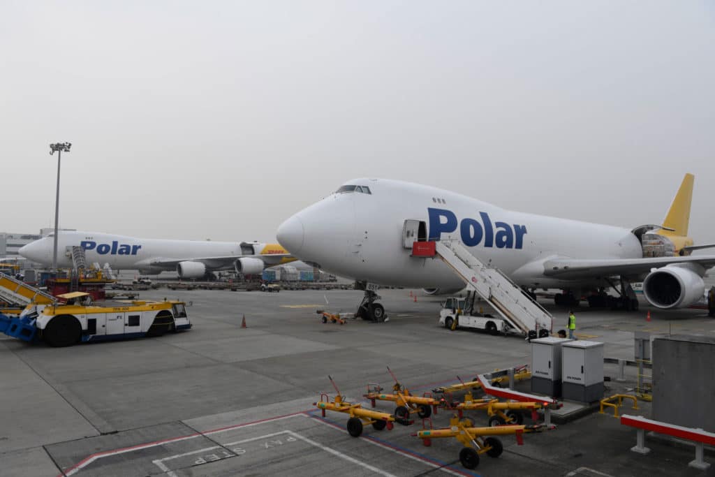 Polar Air Cargo 747 freighters